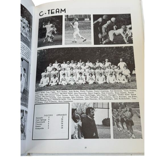 Yearbook 1976 Aquinas High School Florissant Missouri MO St Thomas Memory READ - Picture 5 of 9